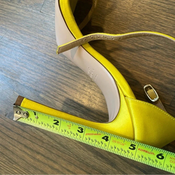 Stuart Weitzman Nudist Satin Sandals Size 8 - Picture 8 of 12